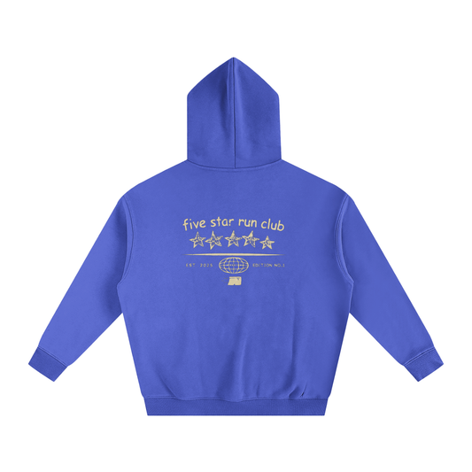 Five Star Run Club Oversized Fleeced Hoodie