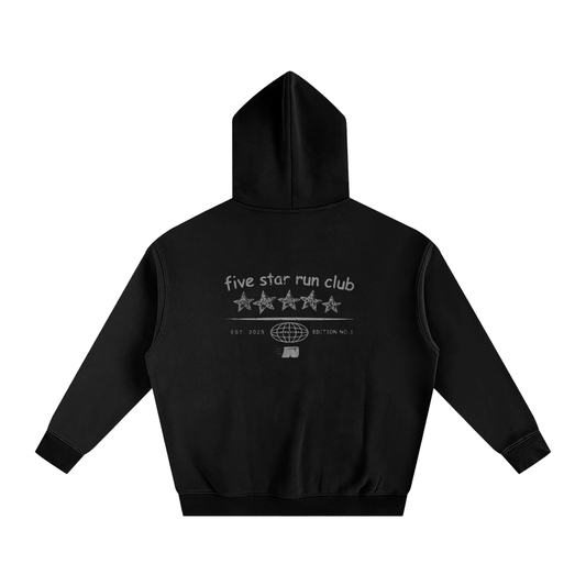 Five Star Run Club Oversized Fleeced Hoodie