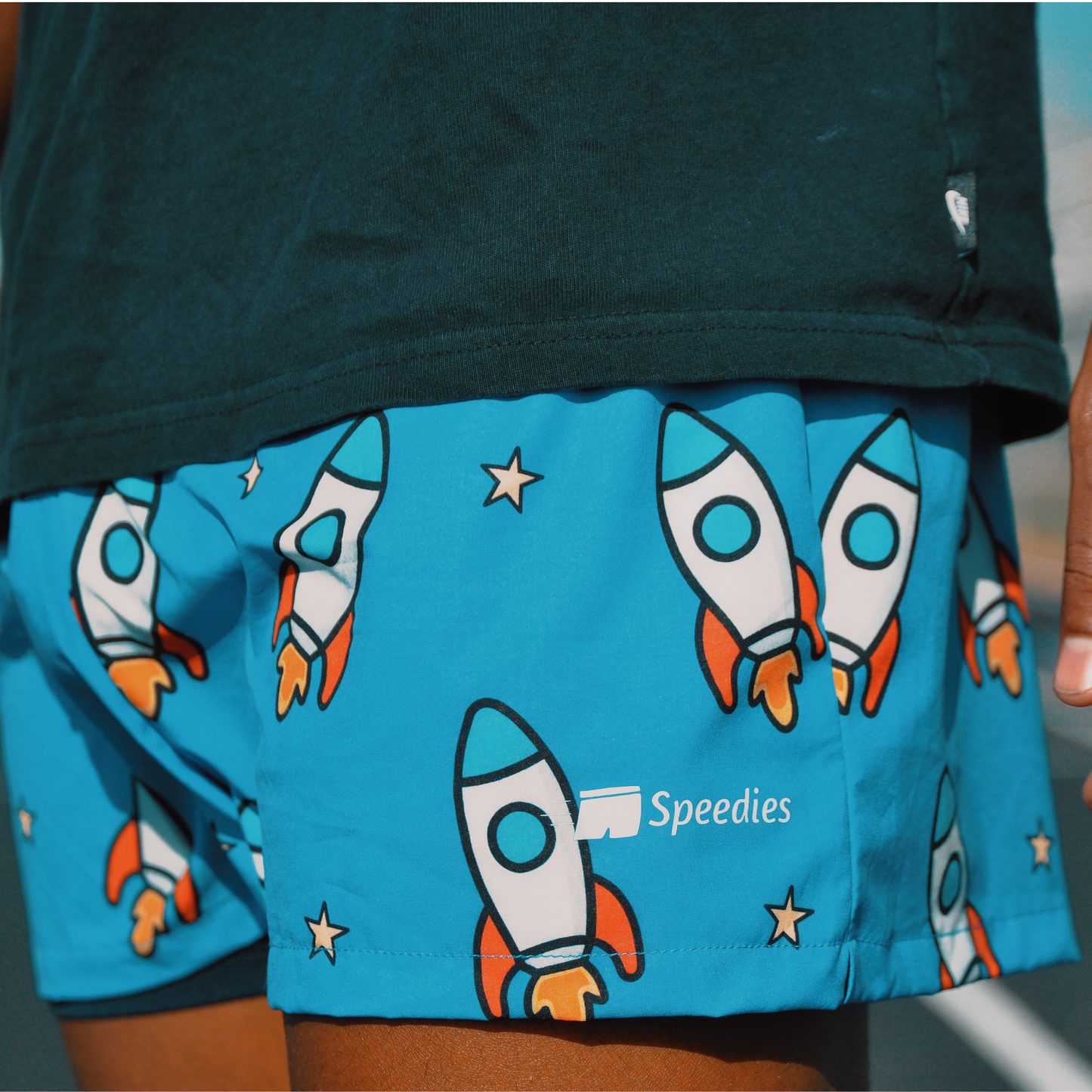 Speedy Rockets Men’s 3” inseam