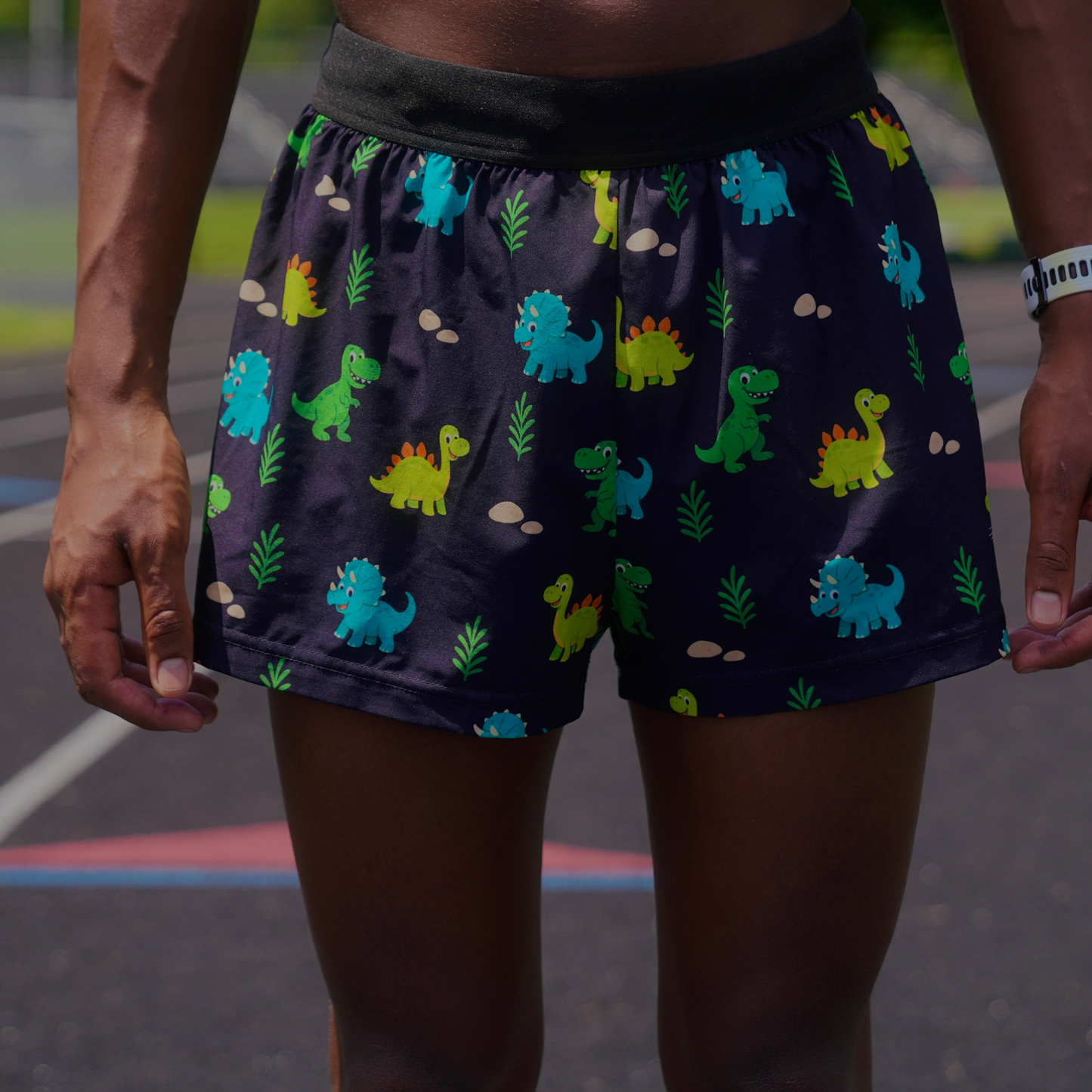 Mens Dino-Shorts 2.5" inseam