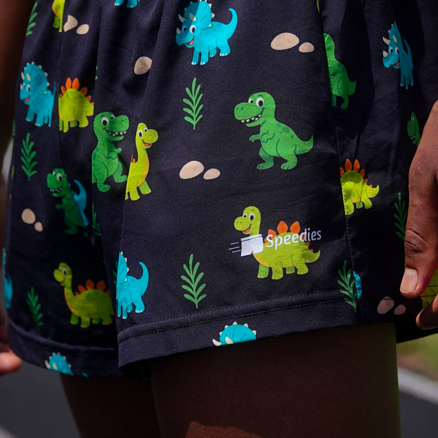Mens Dino-Shorts 2.5" inseam